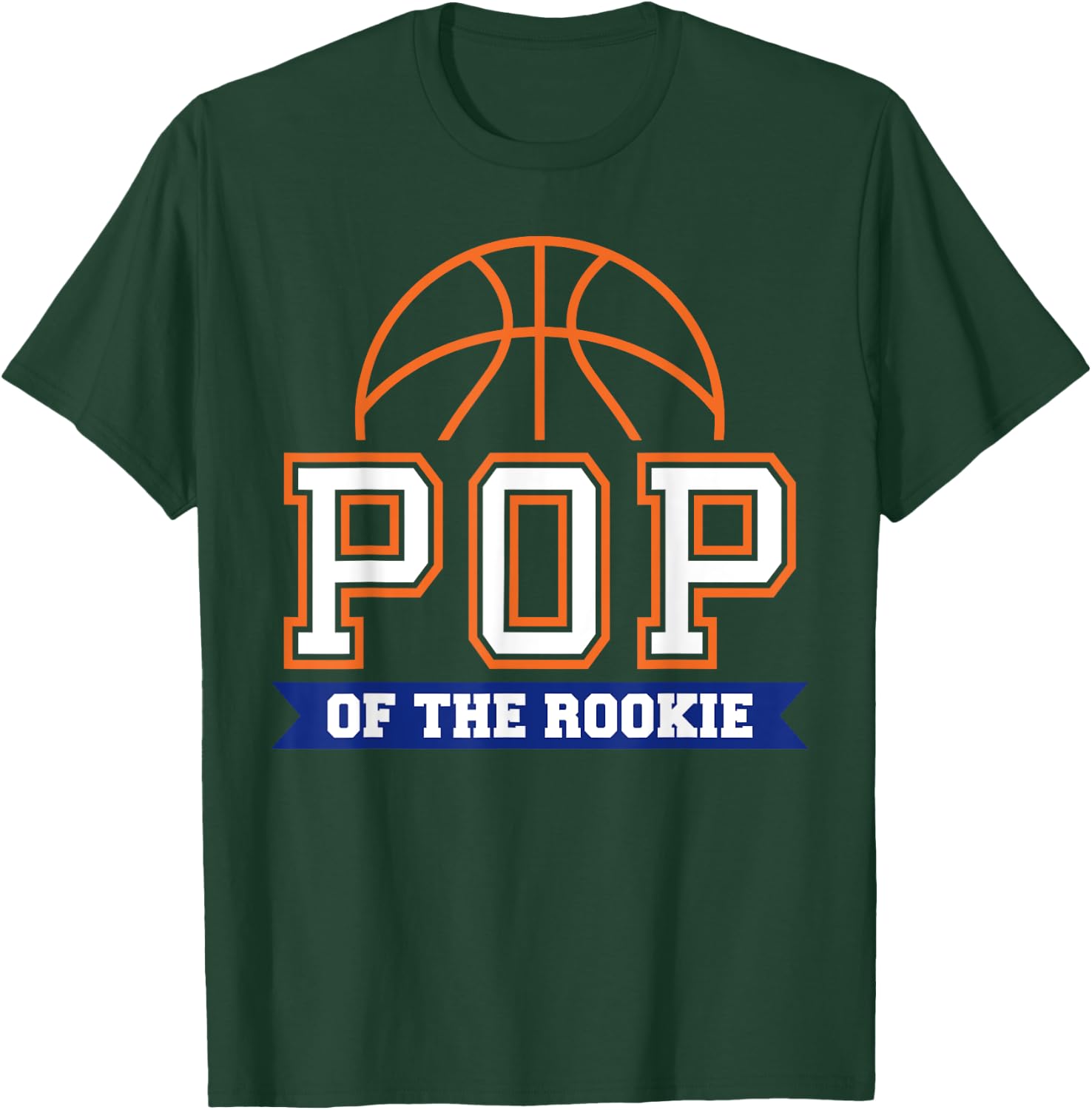 POP of Rookie 1st Birthday Basketball Theme Matching Party T-Shirt - T-Shirt | Forest