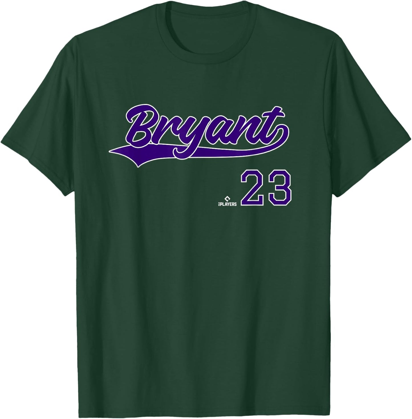 Vintage Gameday Kris Bryant Colorado MLBPA T-Shirt - T-Shirt | Forest