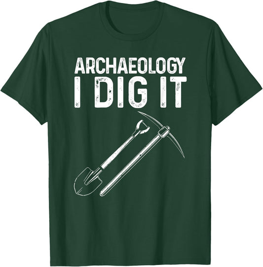 Funny Archaeology Women Artifact Archaeologist Tools T-Shirt - T-Shirt | Forest