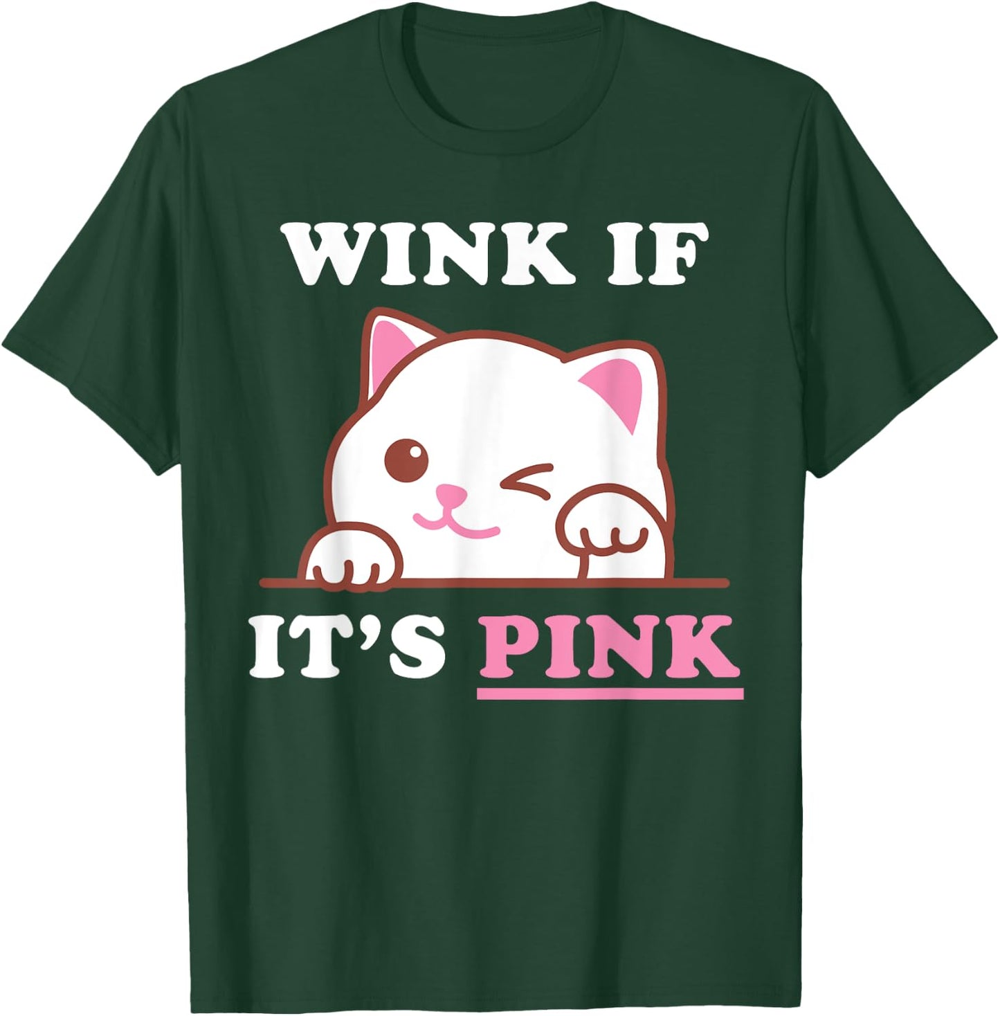 Funny Adult Humor Cute Cat Cool Pink Shocker Dirty Sex Quote T-Shirt - T-Shirt | Forest