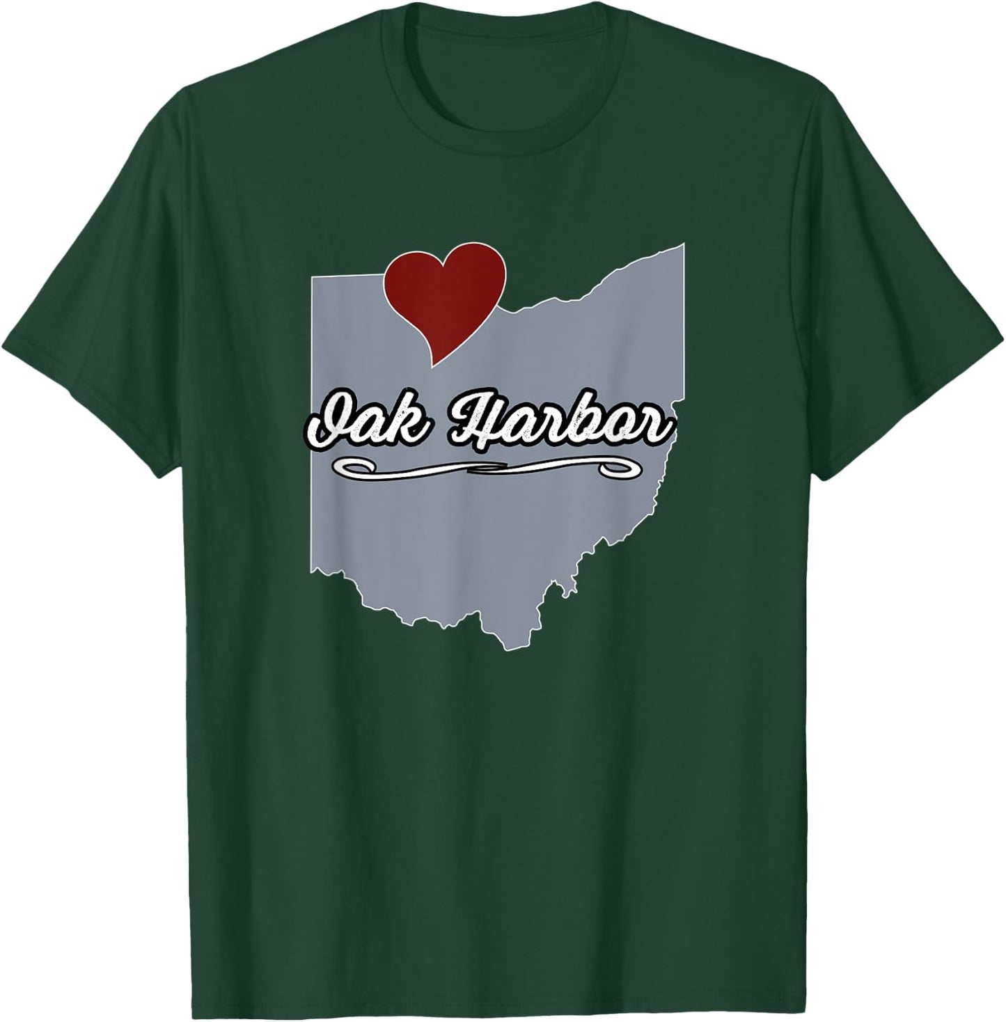 Oak Harbor - Ohio | OH City State USA - Cute Souvenir T-Shirt - T-Shirt | Forest