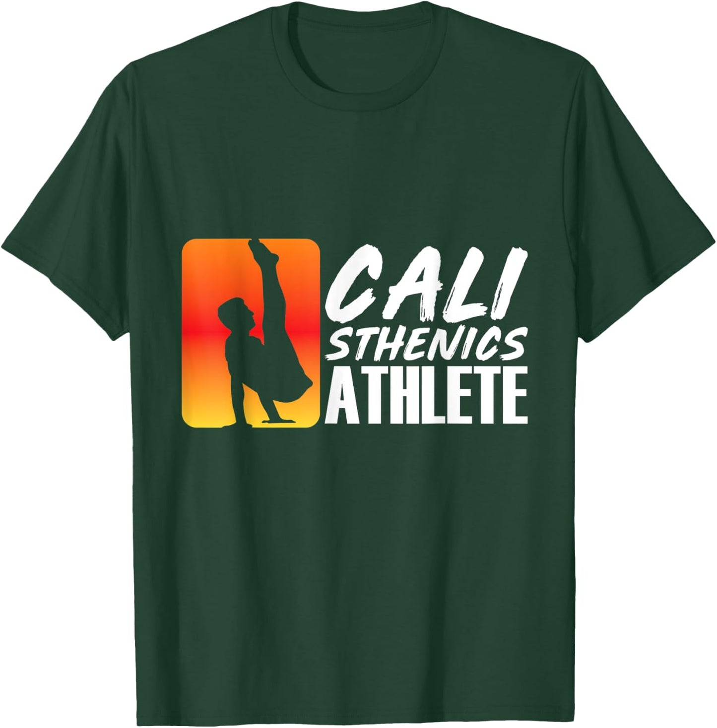 Calisthenics Athlete Fitness Workout Muscle Up T-Shirt - T-Shirt | Forest