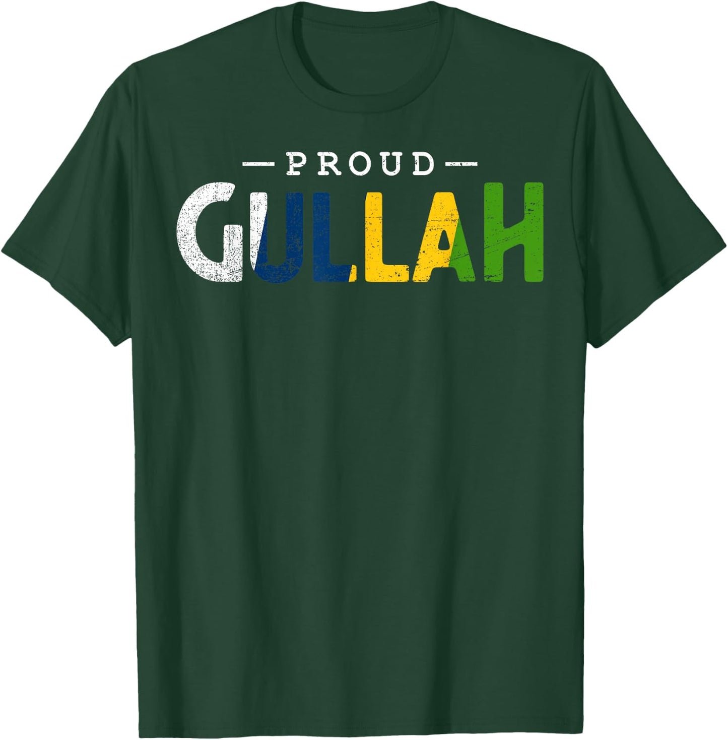Creole Geechee Proud Gullah T-Shirt - T-Shirt | Forest