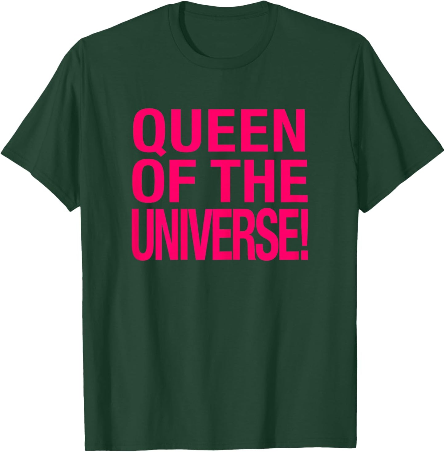 Queen of The Universe Baby Y2K Slogan Women T-Shirt - T-Shirt | Forest