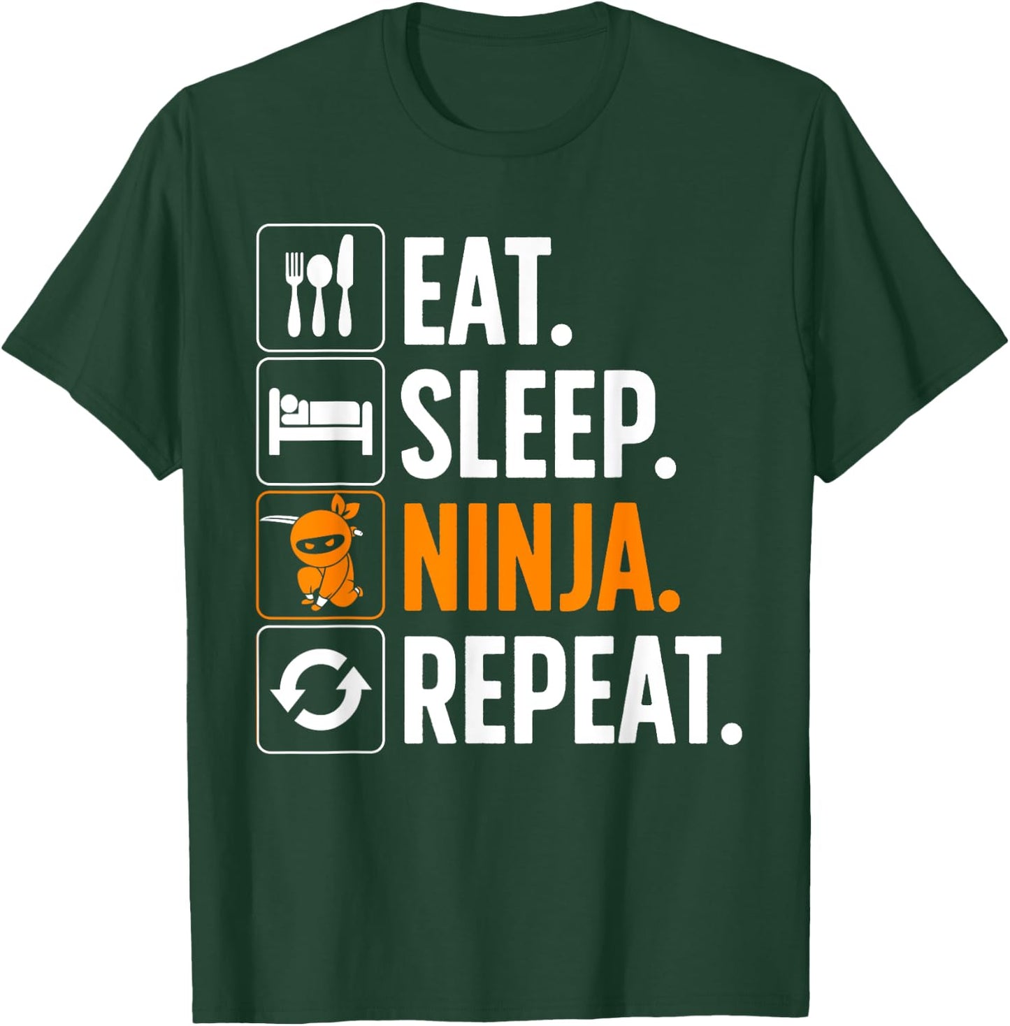 Ninja Art Women Ninja Martial Arts Ninja Costume T-Shirt - T-Shirt | Forest
