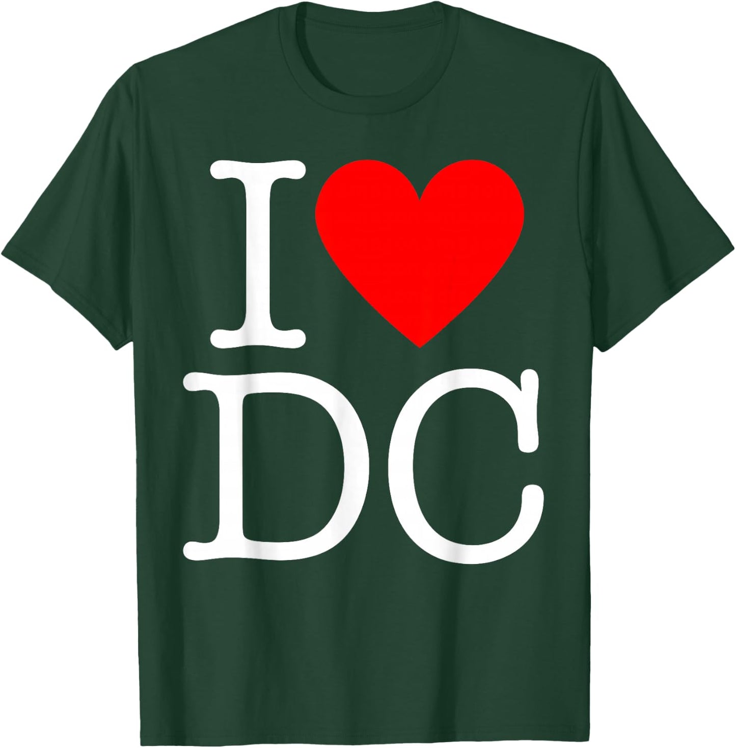 I Heart Washington - I Love DC T-Shirt - T-Shirt | Forest