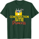 Construction Worker Construction Site Princess T-Shirt - T-Shirt | Forest