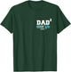 Dad 2 Second Time Dad Funny Dad Of Two T-Shirt - T-Shirt | Forest