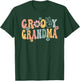 Groovy Grandma Retro Gigi Matching Family 1st Birthday Party T-Shirt - T-Shirt | Forest