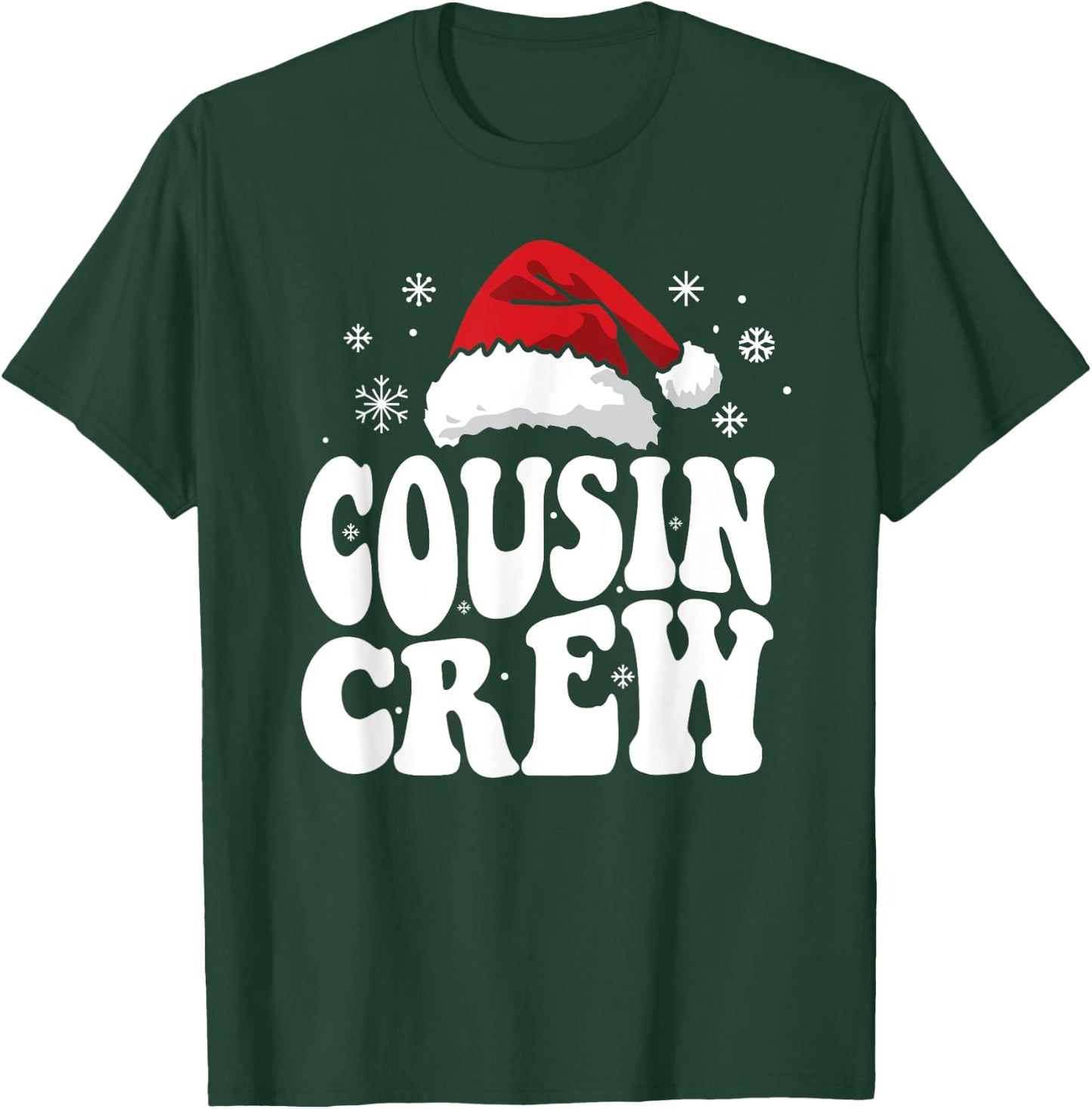 Christmas Squad Family Cousin Crew Pajamas For Kids T-Shirt - T-Shirt | Forest
