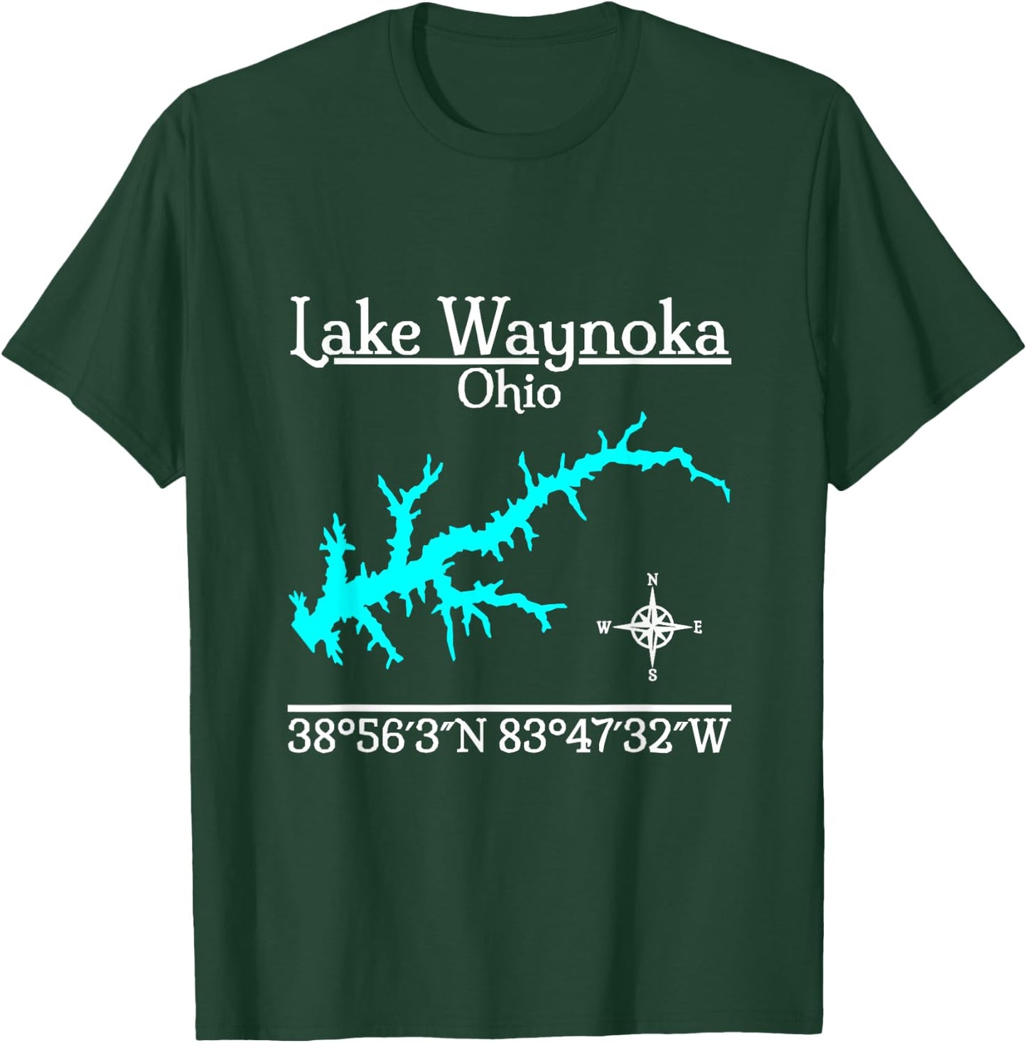 Lake Waynoka, Ohio T-Shirt - T-Shirt | Forest
