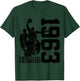 Basketball 62nd Birthday Basketball Legend 1963 T-Shirt - T-Shirt | Forest