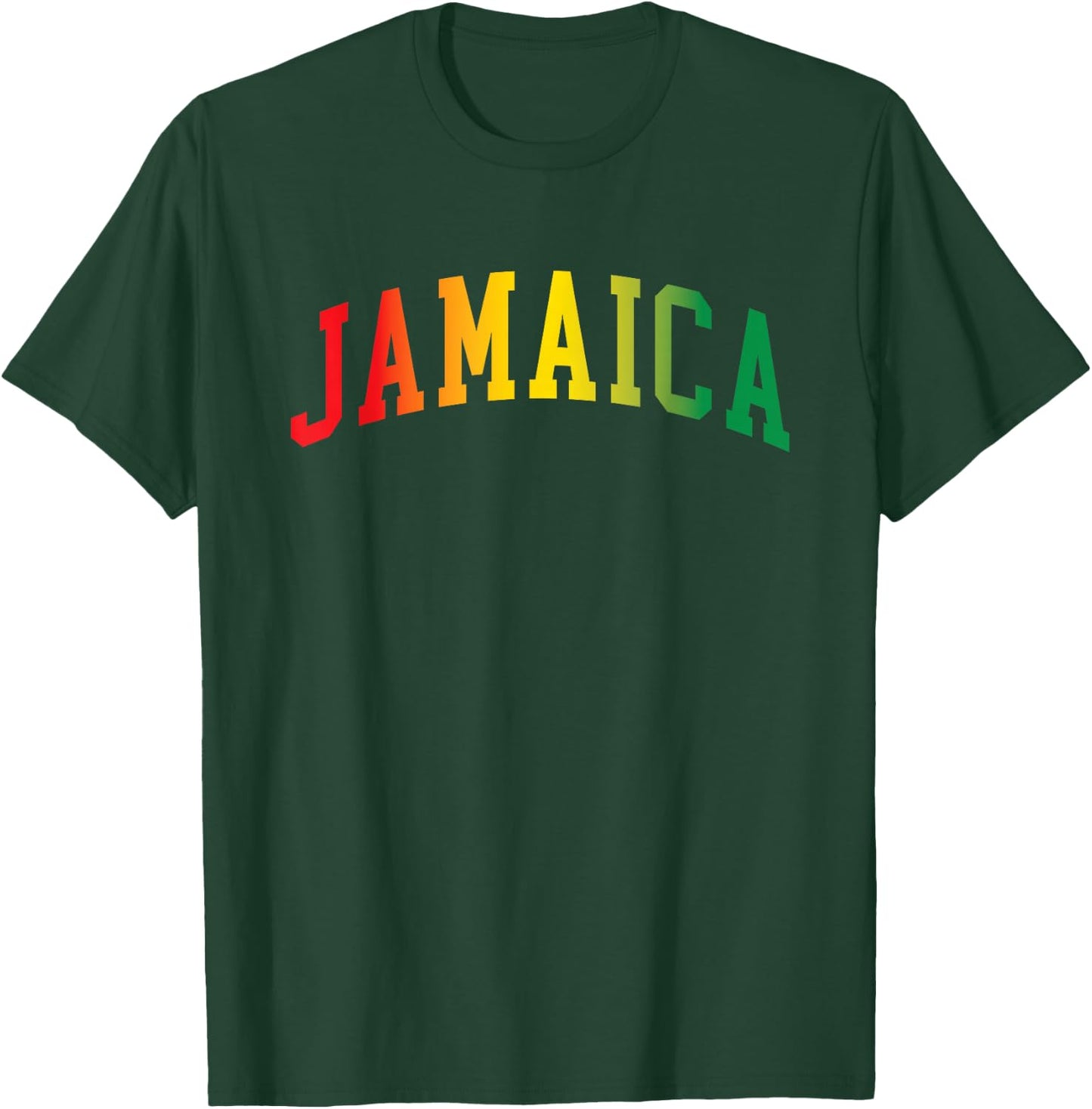 Retro Jamaica Reggae Vintage Jamaican Men Souvenir T-Shirt - T-Shirt | Forest
