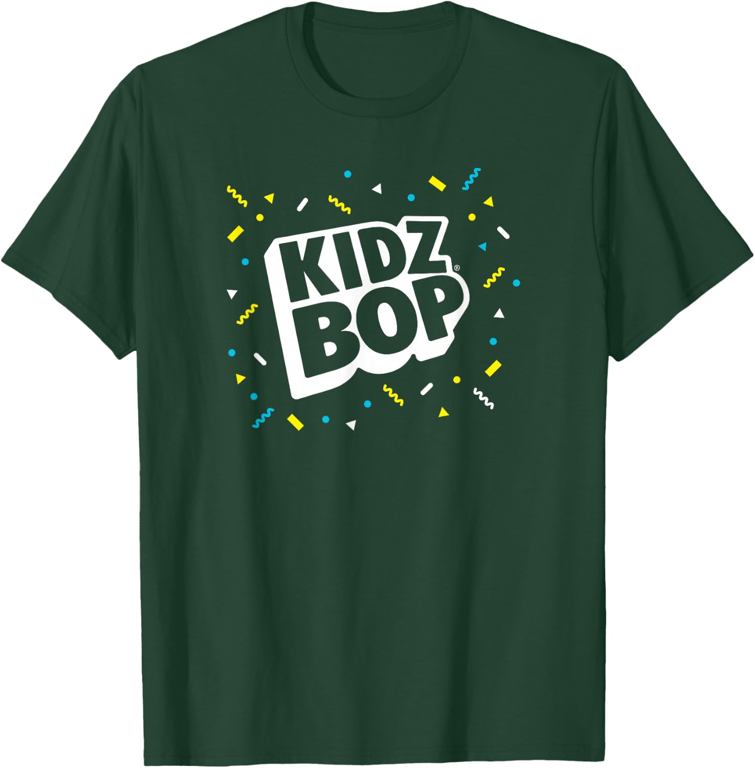 KIDZ BOP - Confetti Logo T-Shirt - T-Shirt | Forest