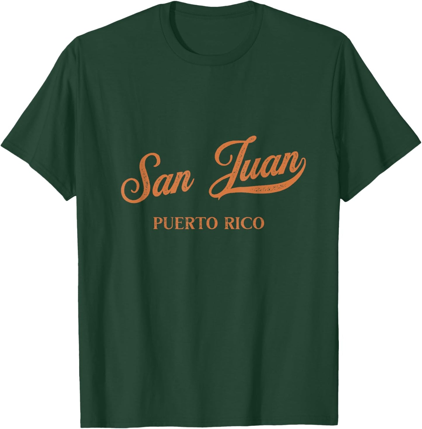 Retro Puerto Rico City - Vintage San Juan T-Shirt - T-Shirt | Forest