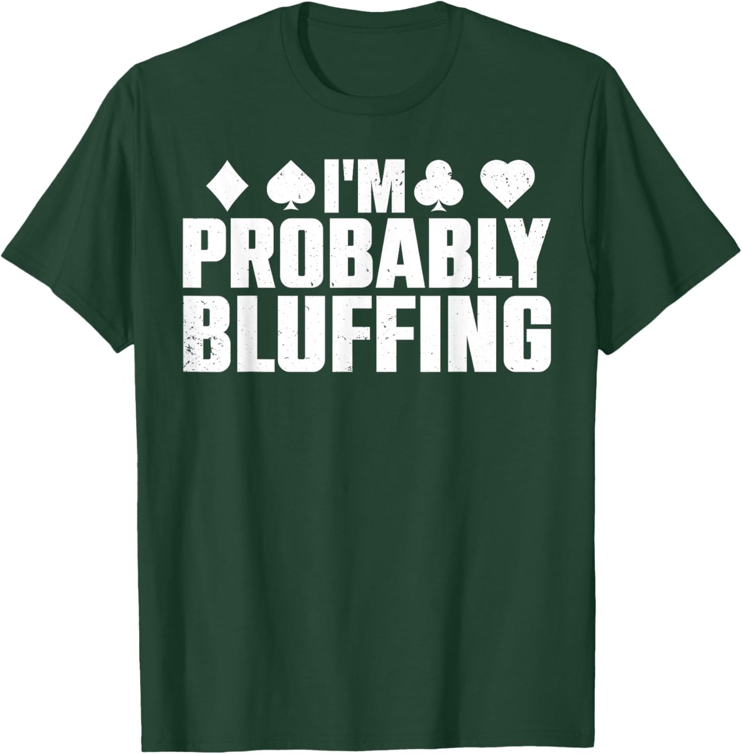 Funny Poker Lover Art Women Casino Play Card Gambler T-Shirt - T-Shirt | Forest