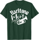 Baritone Mom Marching Band Mother Mama Player T-Shirt - T-Shirt | Forest