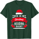 This Is My Christmas Reading Pajama Funny Book Quote T-Shirt - T-Shirt | Forest