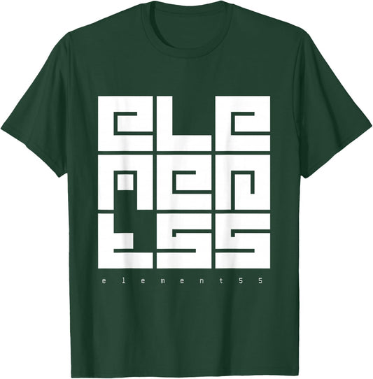 AMZN Element55 Block Logo T-Shirt - T-Shirt | Forest