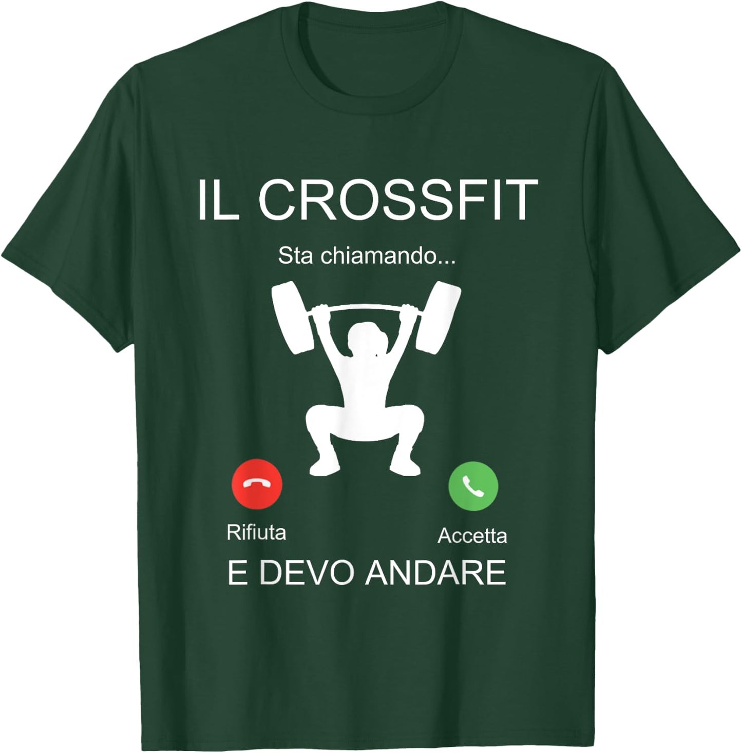 Crossfit Is Calling Funny Gift T-Shirt - T-Shirt | Forest