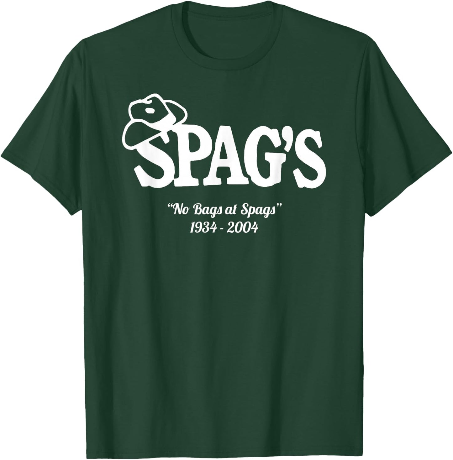Spags, Massachusetts Vintage Retro Company Worcester T-Shirt - T-Shirt | Forest