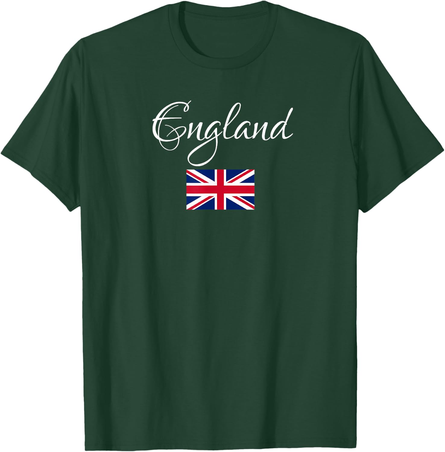 England, United Kingdom Vintage Flag T-Shirt - T-Shirt | Forest