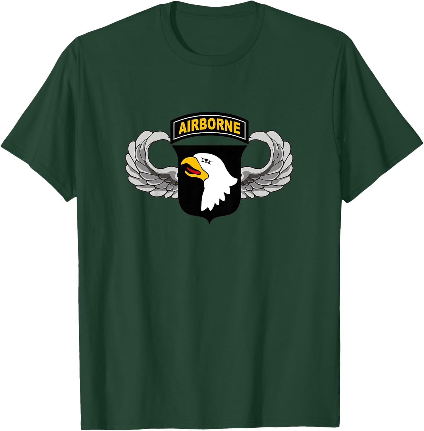 Kids 101st Airborne Division Wings for Boys, Girls, Son, Daughter T-Shirt - T-Shirt | Forest
