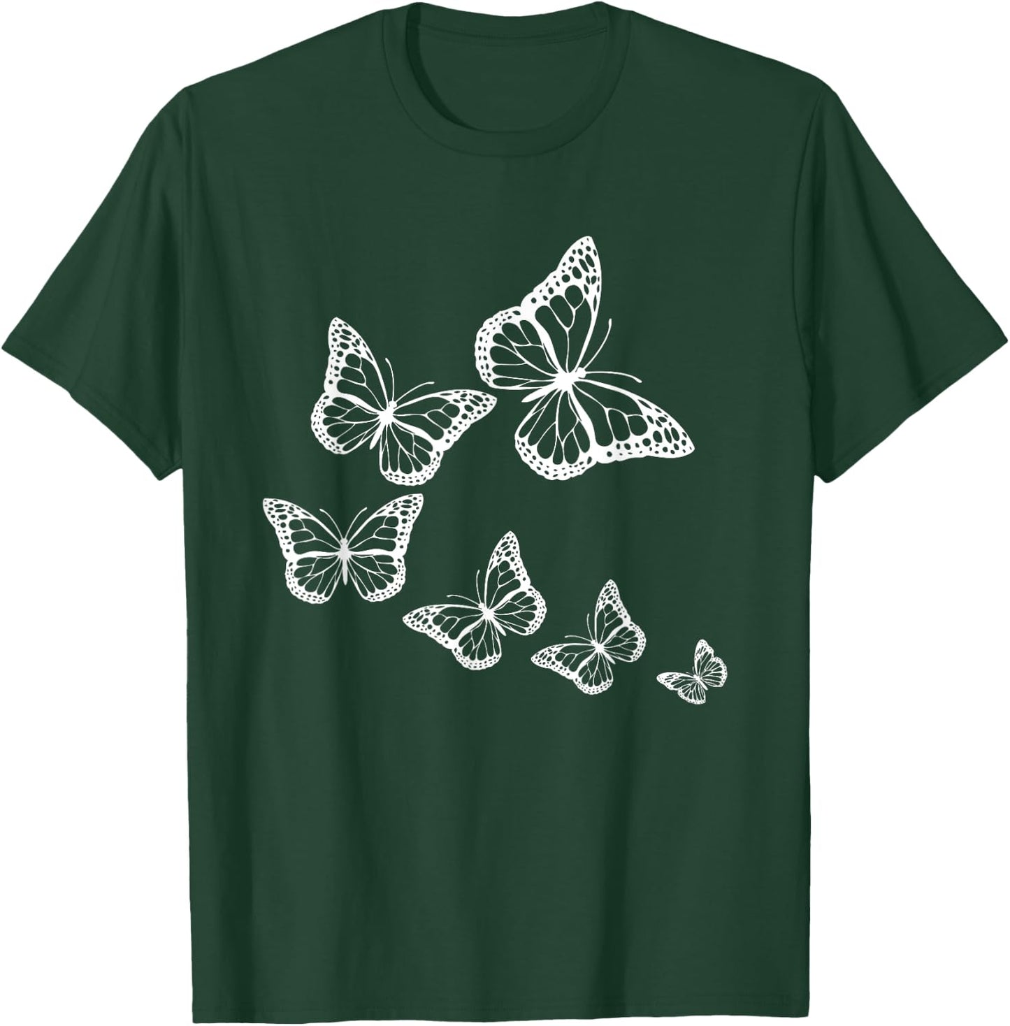 Butterfly Lovers Butterflies Earth Day T-Shirt - T-Shirt | Forest