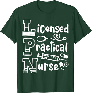 LPN Licensed Practical Nurse LPN T-Shirt - T-Shirt | Forest