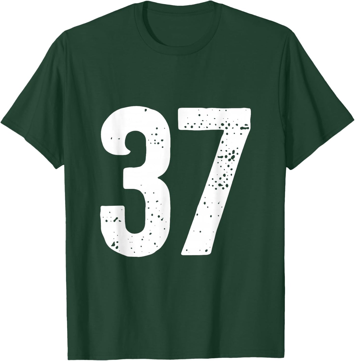 Number 37 T-Shirt - T-Shirt | Forest