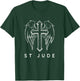 Saint Jude the Apostle. Traditional Catholic Prayer Angel T-Shirt - T-Shirt | Forest