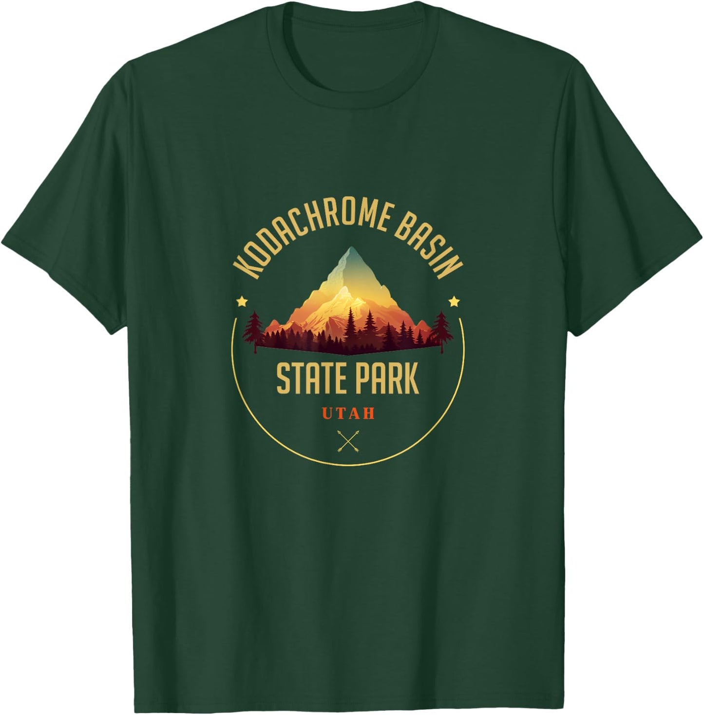 Kodachrome Basin State Park Souvenir Apparel - Hiking T-Shirt - T-Shirt | Forest