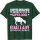 Cute Goat Art Girls Kids Goat Lover Farm Whisperer T-Shirt - T-Shirt | Forest