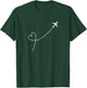 I love flying as a Pilot T-Shirt - T-Shirt | Forest