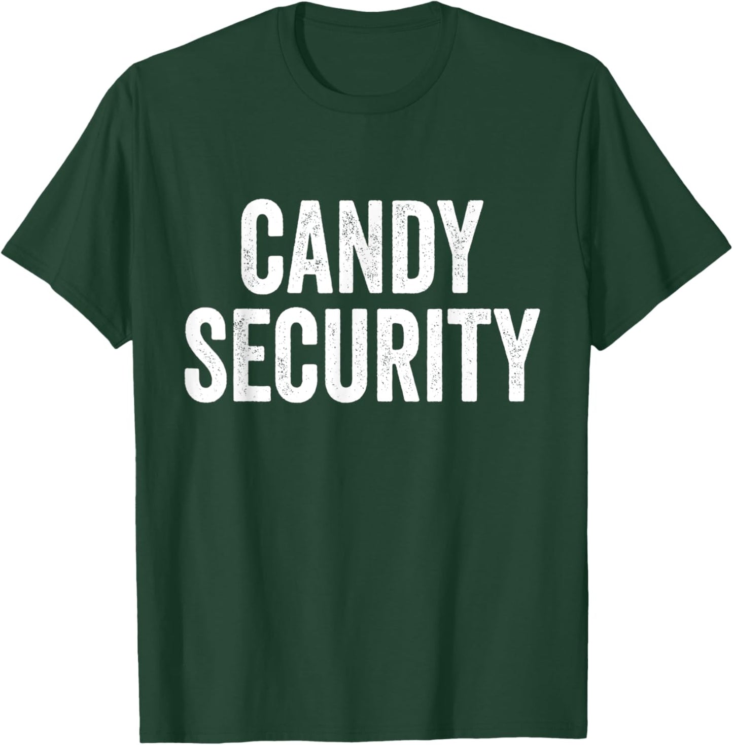 Dad Mom Candy Security Shirts, Men Women Halloween Parents T-Shirt - T-Shirt | Forest