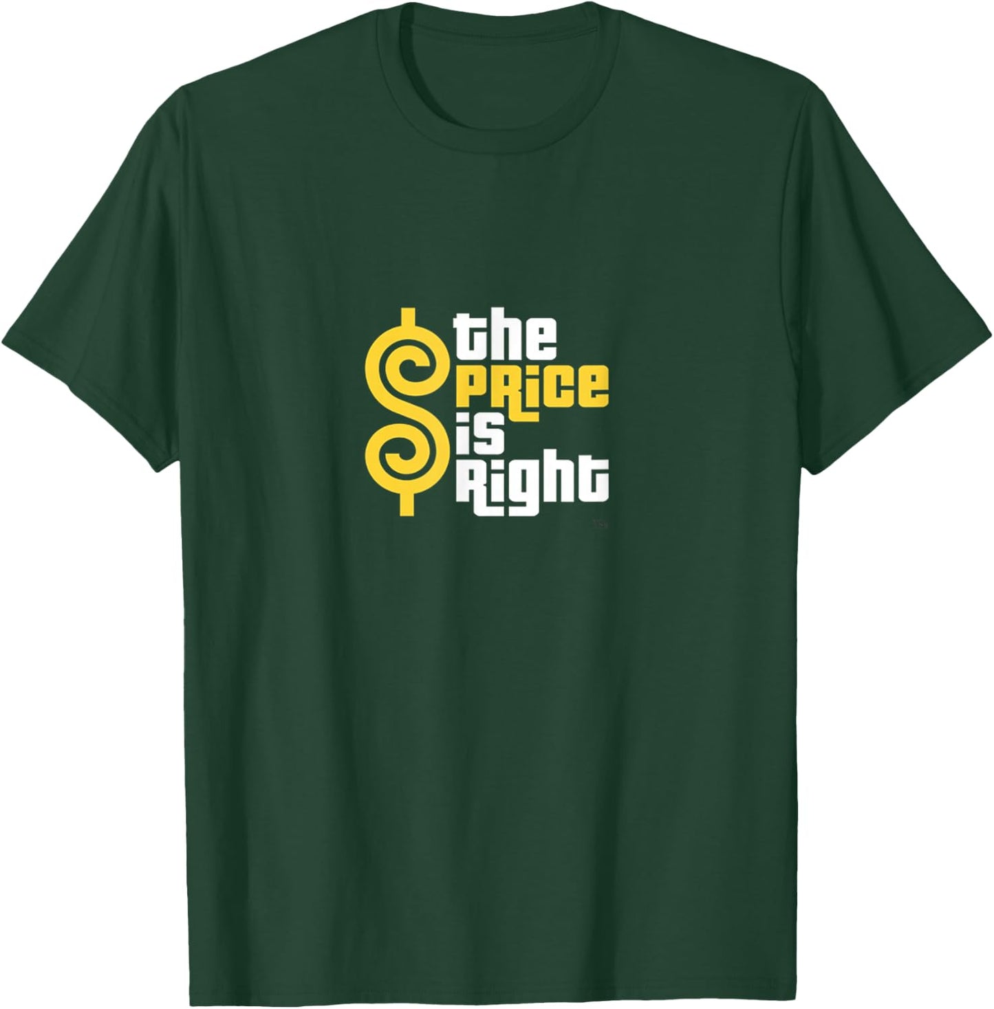 The Price is Right Yellow and White Logo T-Shirt - T-Shirt | Forest