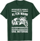 Ural Motorcycle Offroad Motorcyclist T-Shirt - T-Shirt | Forest