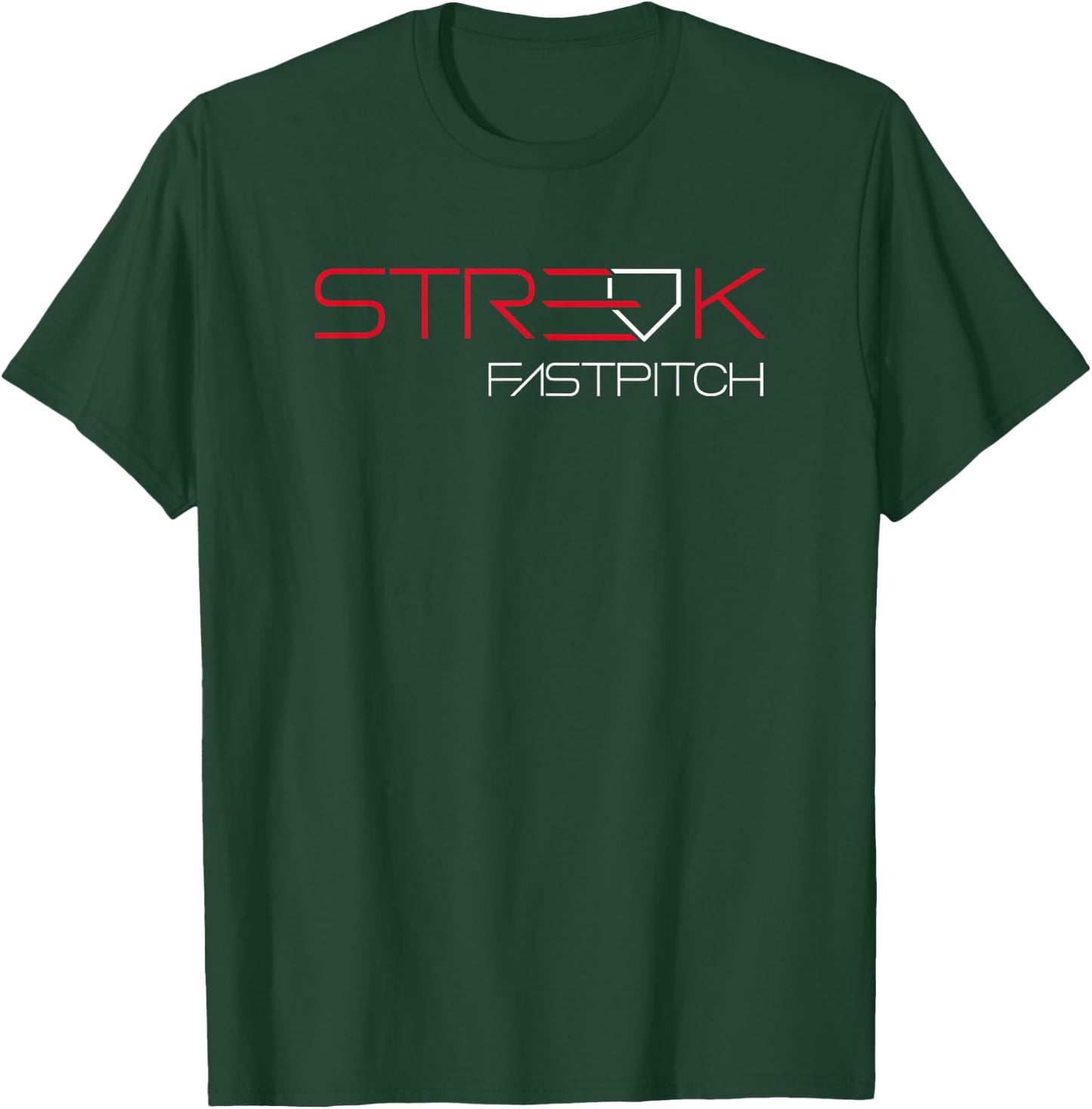 Hit Streak Softball E Homeplate Streak T-Shirt - T-Shirt | Forest