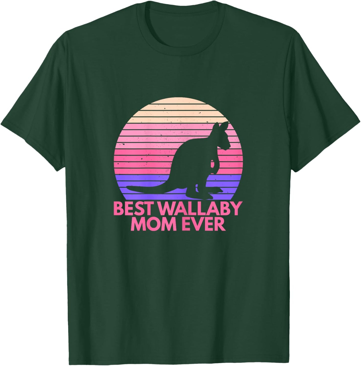 Best wallaby mom ever Design for your Wallaby Mom T-Shirt - T-Shirt | Forest