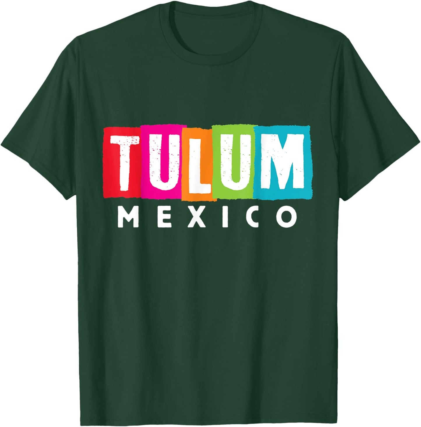 Tulum Mexico Souvenir Beach Vacation Trip Women Kids T-Shirt - T-Shirt | Forest