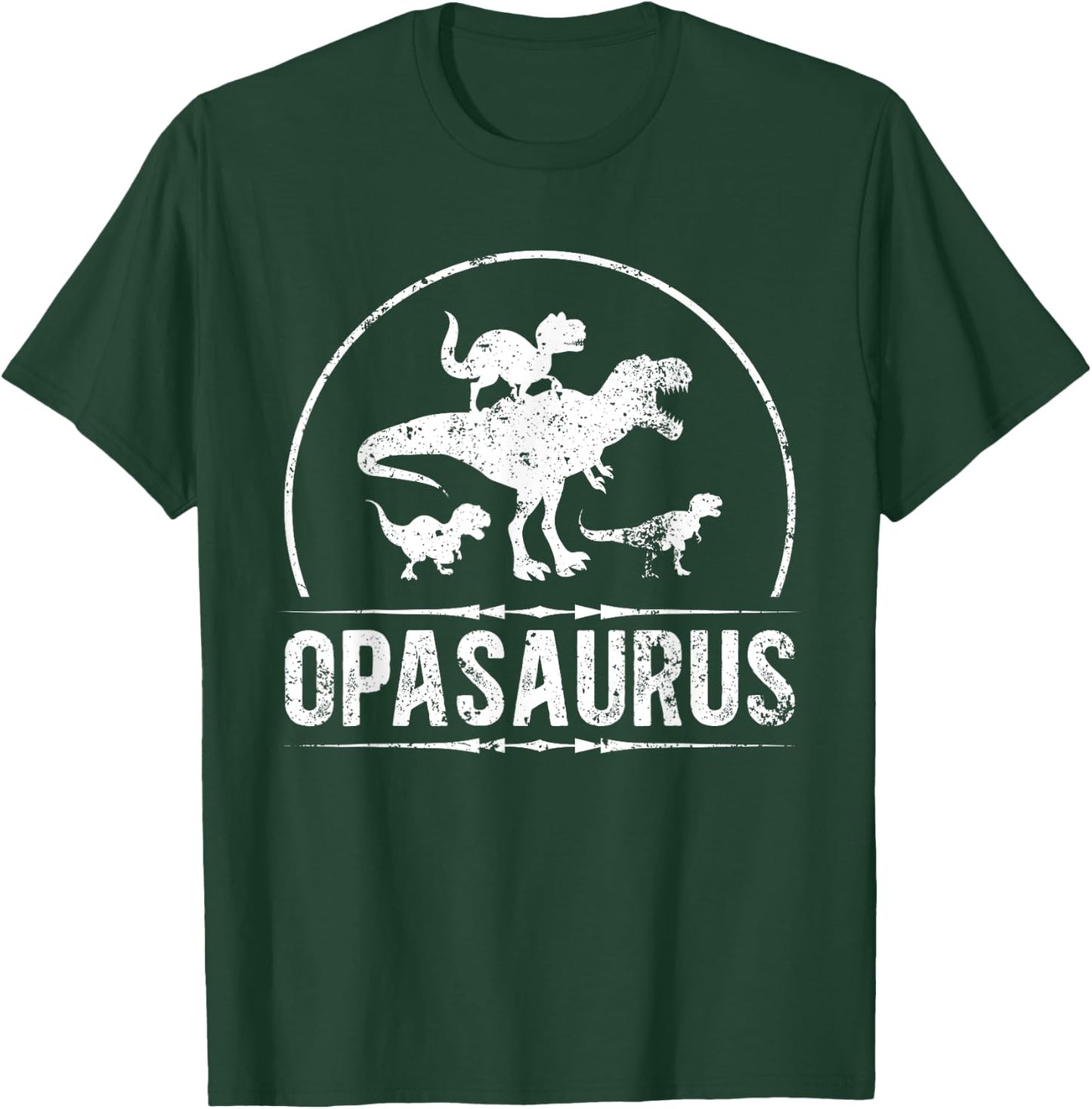 Opasaurus Opa Grandpa Opa Grandfather T-Shirt - T-Shirt | Forest