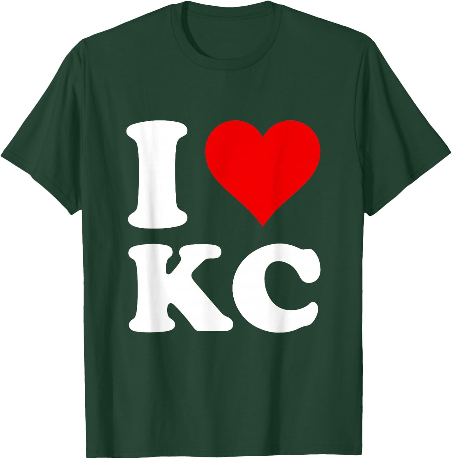 I Love Kc T-Shirt - T-Shirt | Forest