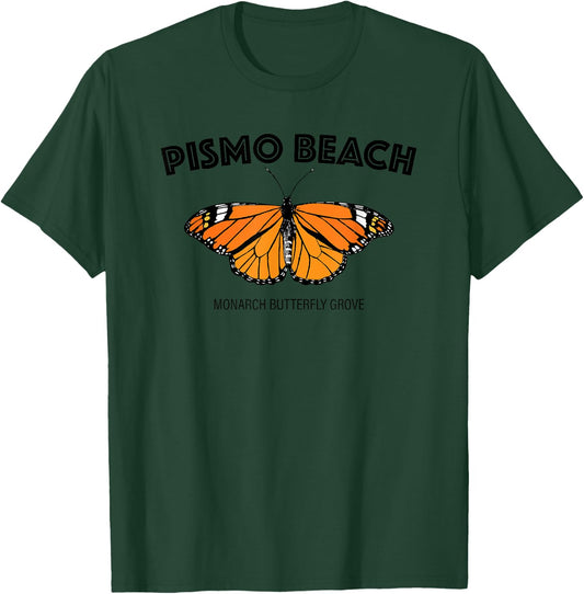 Pismo Beach California Monarch Butterfly Migration T-Shirt - T-Shirt | Forest
