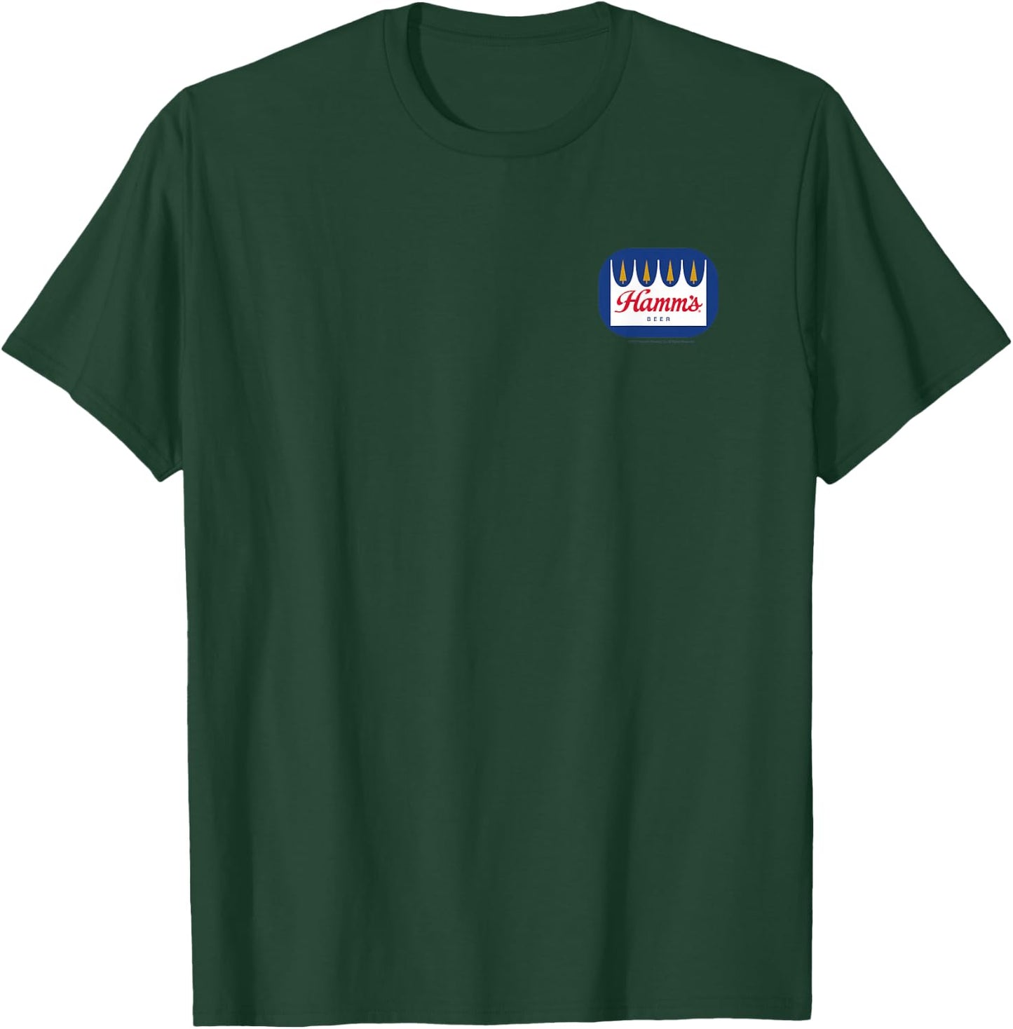 Hamm's - Round Logo T-Shirt - T-Shirt | Forest