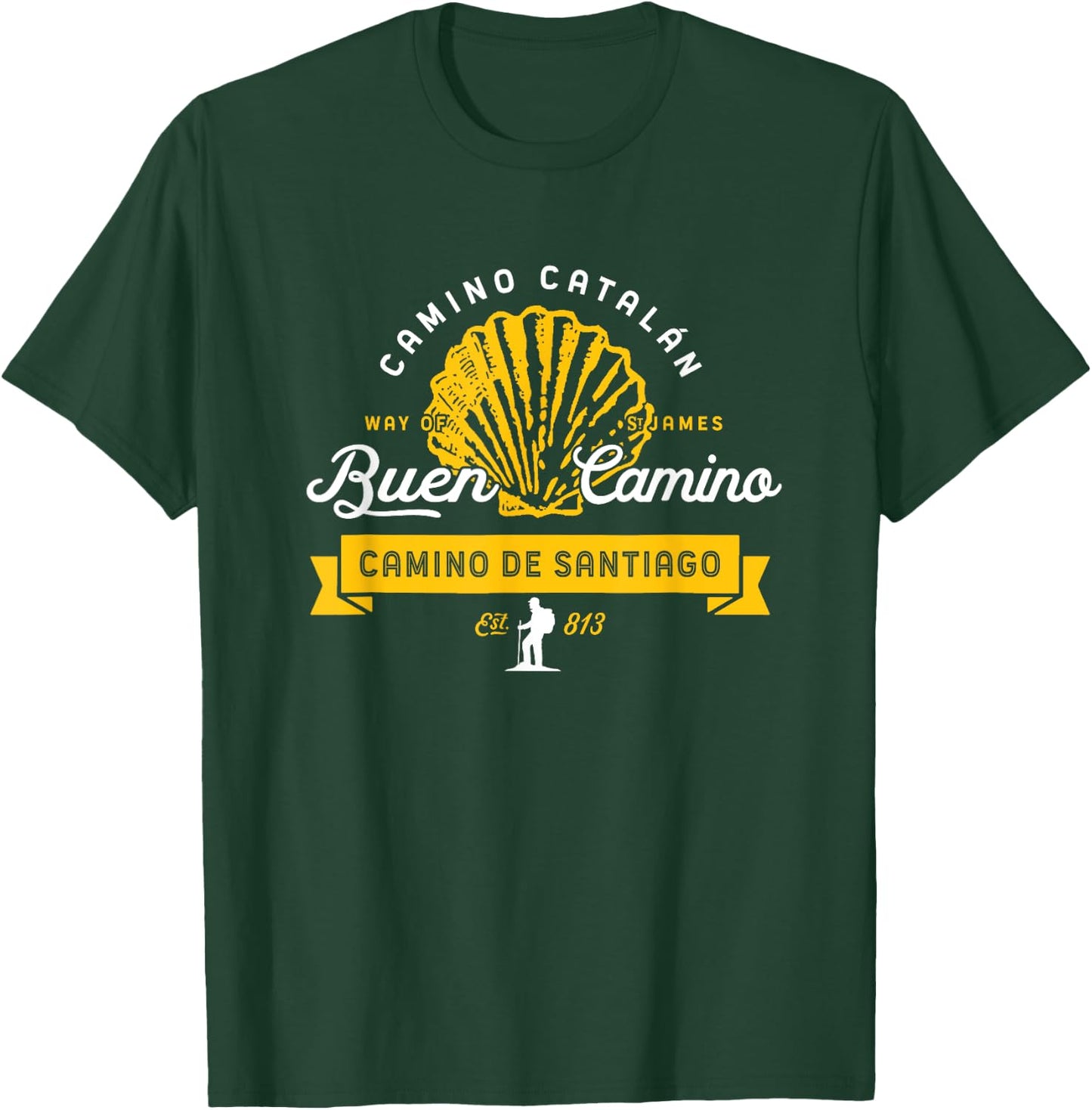 Camino de Catalán - El Camino de Santiago T-Shirt - T-Shirt | Forest
