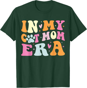 In My Cat Mom Era Cute Cat Mom T-Shirt - T-Shirt | Forest