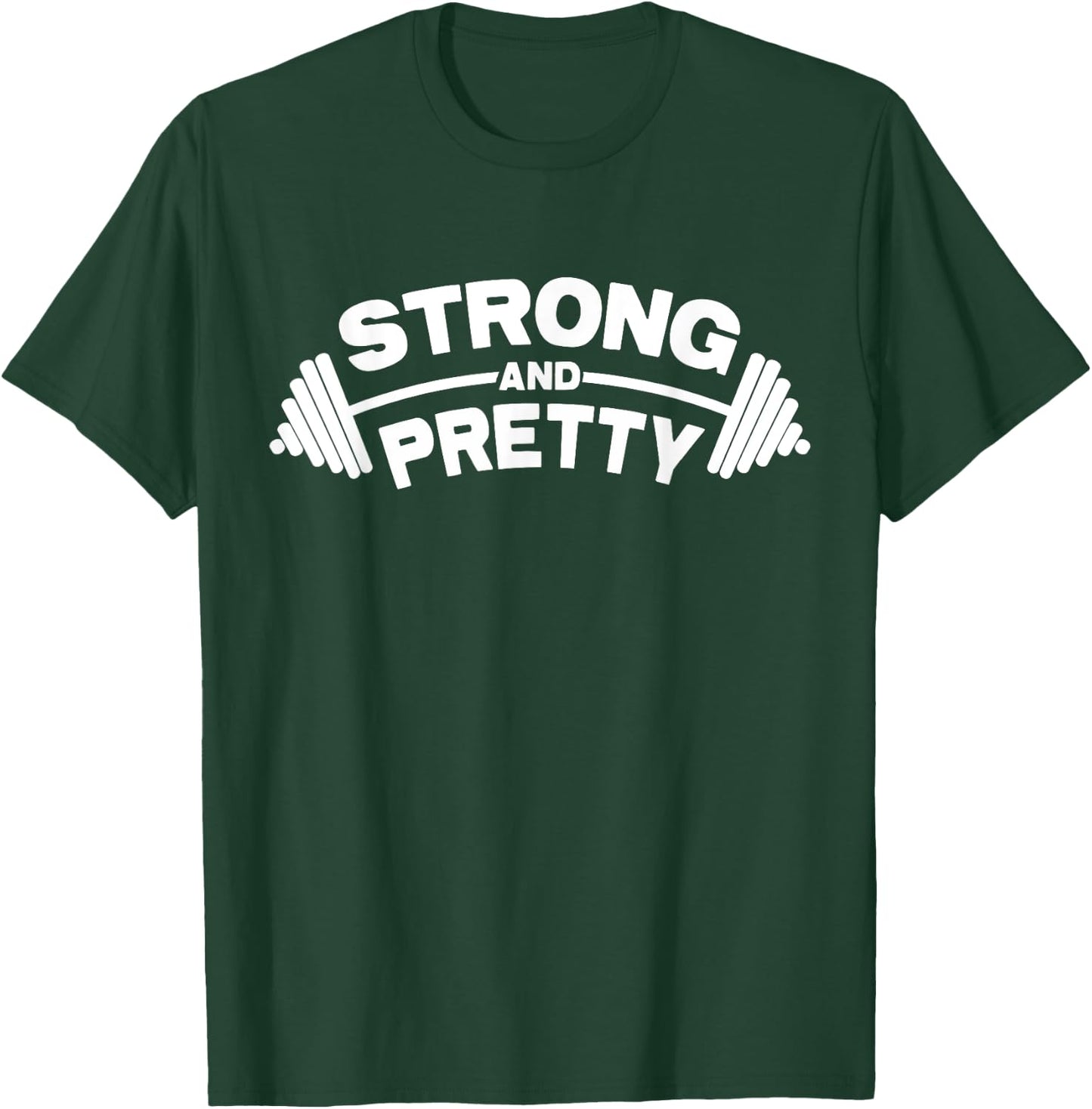 Fitness Gym Weigh Lifting Women Equality Apparel T-Shirt - T-Shirt | Forest