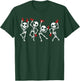 Red Ribbon week Awareness Skeleton Halloween Women Men Kids T-Shirt - T-Shirt | Forest