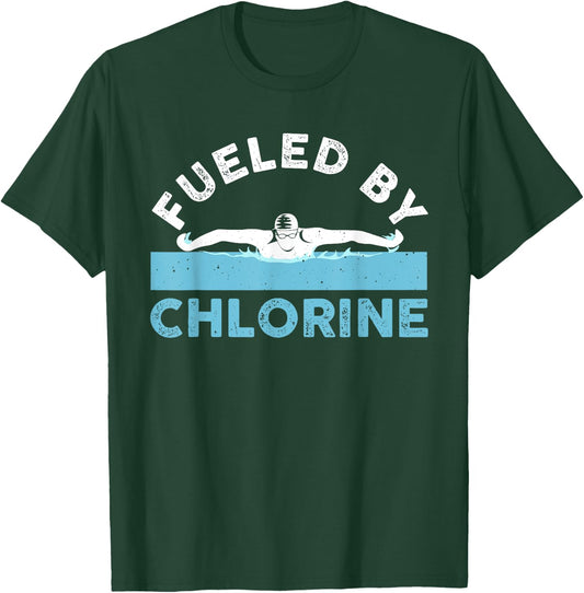 Funny Swimming Designs Women Water Sports Lovers T-Shirt - T-Shirt | Forest