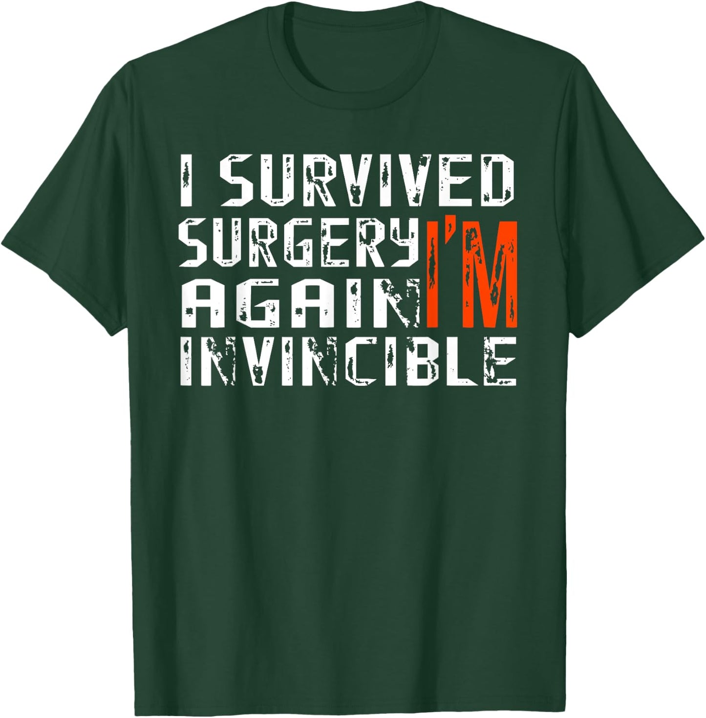 Funny Multiple Post Surgery Shirt Get Well Soon Gift T-Shirt - T-Shirt | Forest
